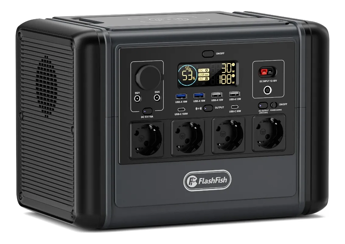 Solar Generador 1200W / 768Wh